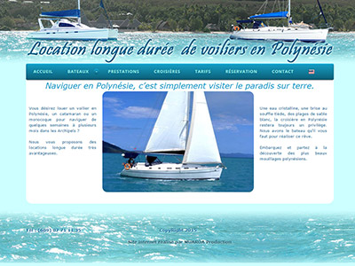 Catamaran Polynésie